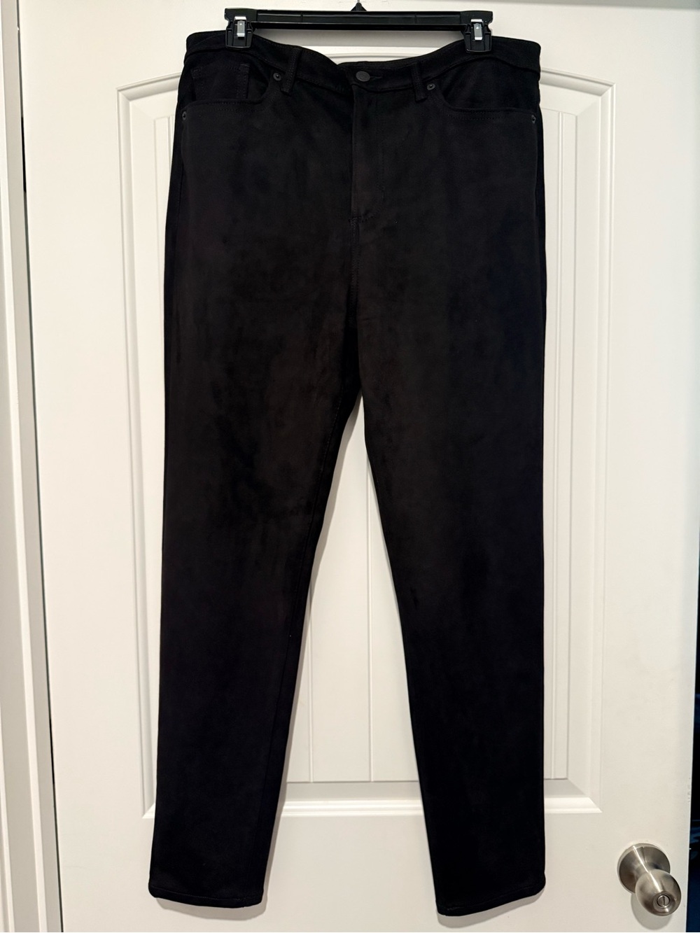 Banana Republic High Rise Skinny Faux Suede Jeans